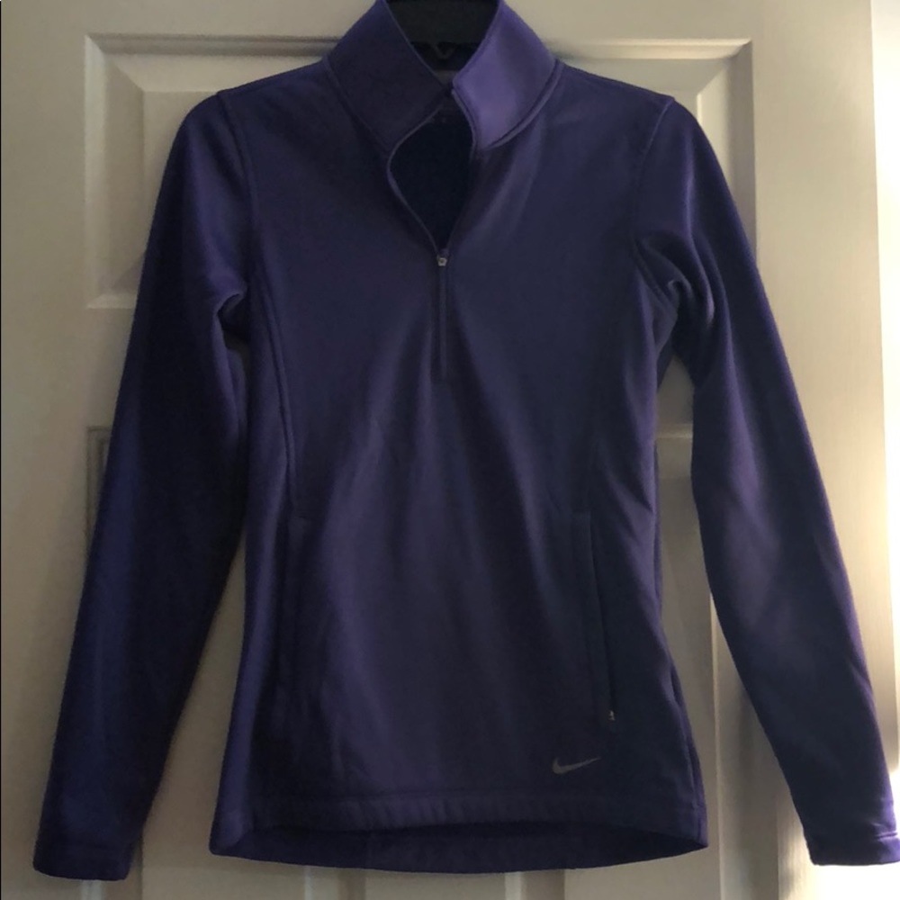 Nike Quarter Zip Pullover (Purple)
